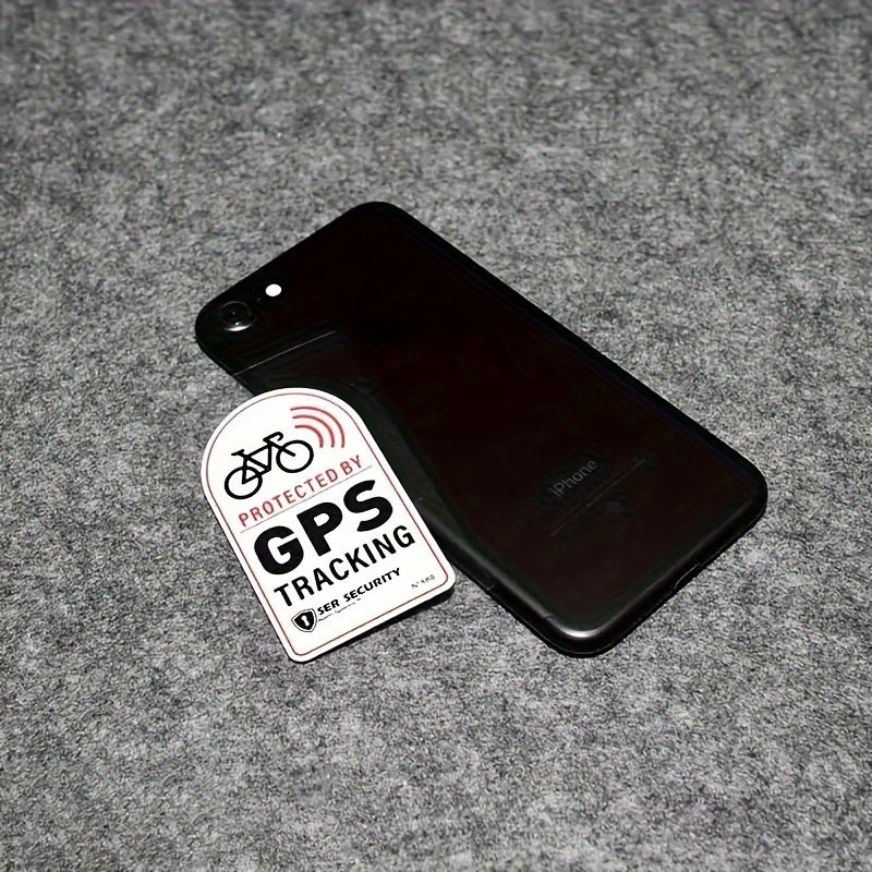 TrackShield™ – Slimme GPS Tracking & Reflecterende Beveiligingssticker voor Fietsen