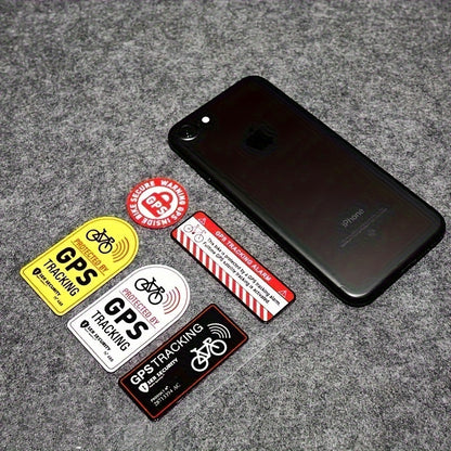 TrackShield™ – Slimme GPS Tracking & Reflecterende Beveiligingssticker voor Fietsen