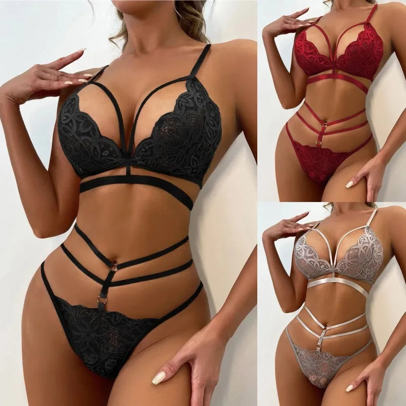 SensaCurve Lace Lingerie Set