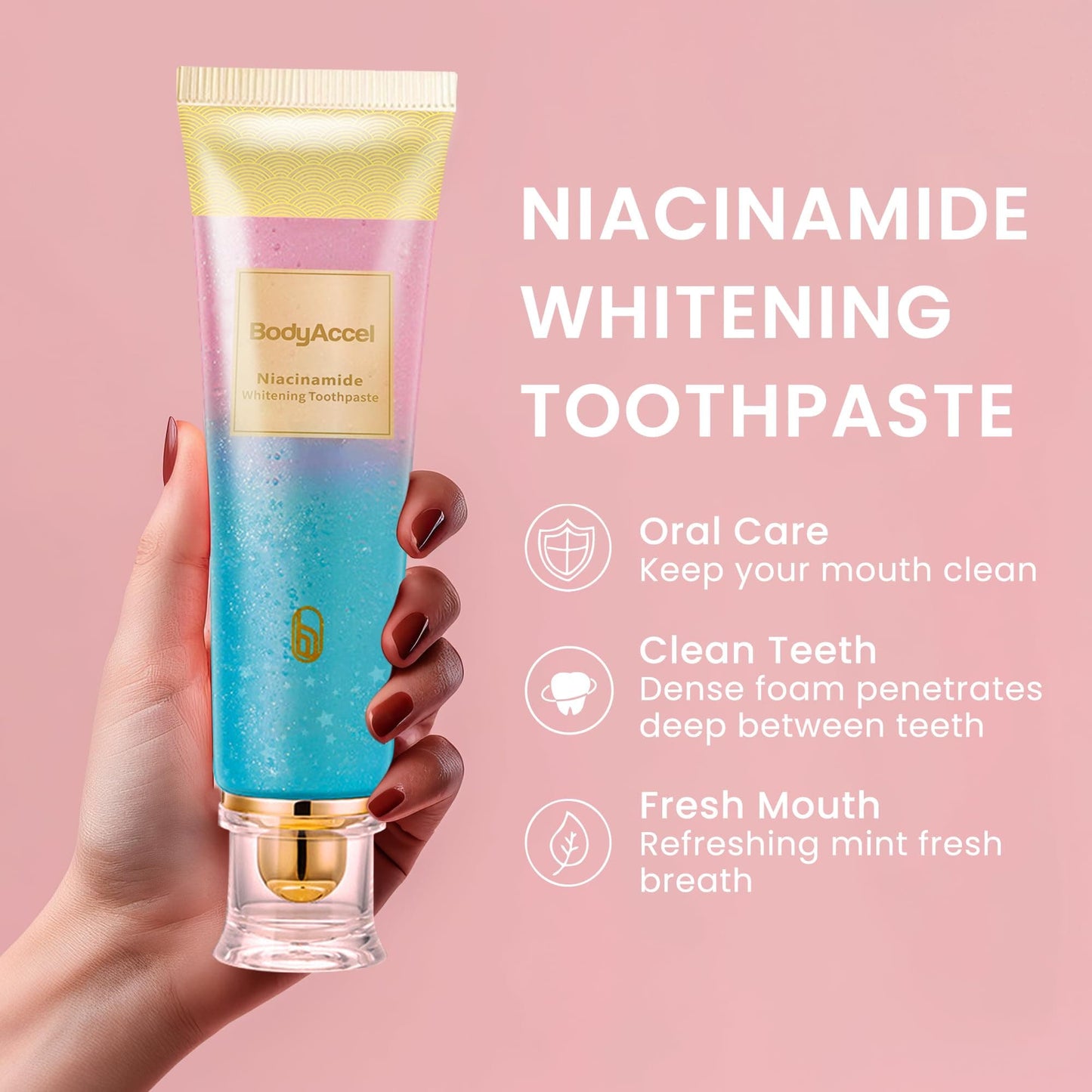 Niacinamide Witte Tanden Boost Dagelijks