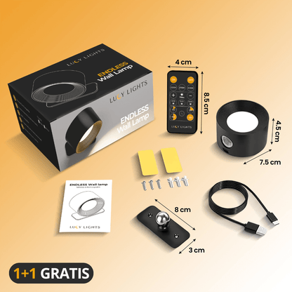 NexoLight Oplaadbare Wandlamp