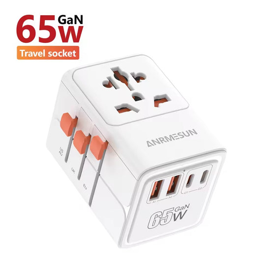 Wontravel Universele Reisadapter met USB