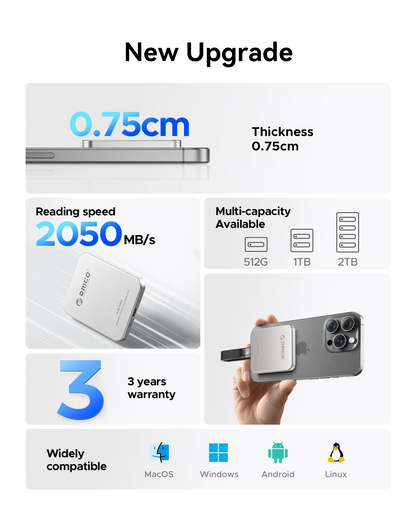 ORICO K20 Mini MagSafe SSD