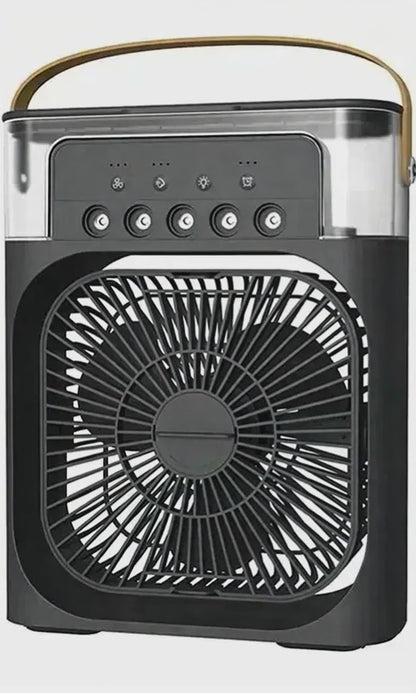 CoolBreeze™ 3-in-1 Draagbare Aircooler, Ventilator & Luchtbevochtiger voor Directe Verkoeling