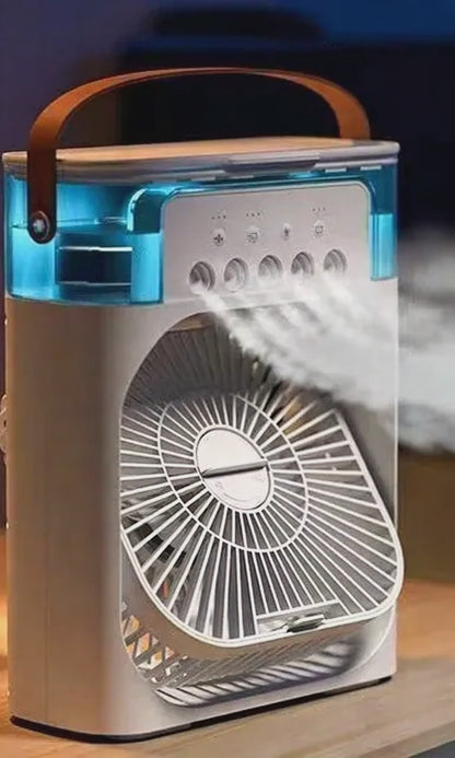 CoolBreeze™ 3-in-1 Draagbare Aircooler, Ventilator & Luchtbevochtiger voor Directe Verkoeling